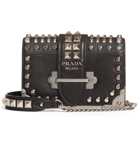 Prada Studded Cahier Bag 